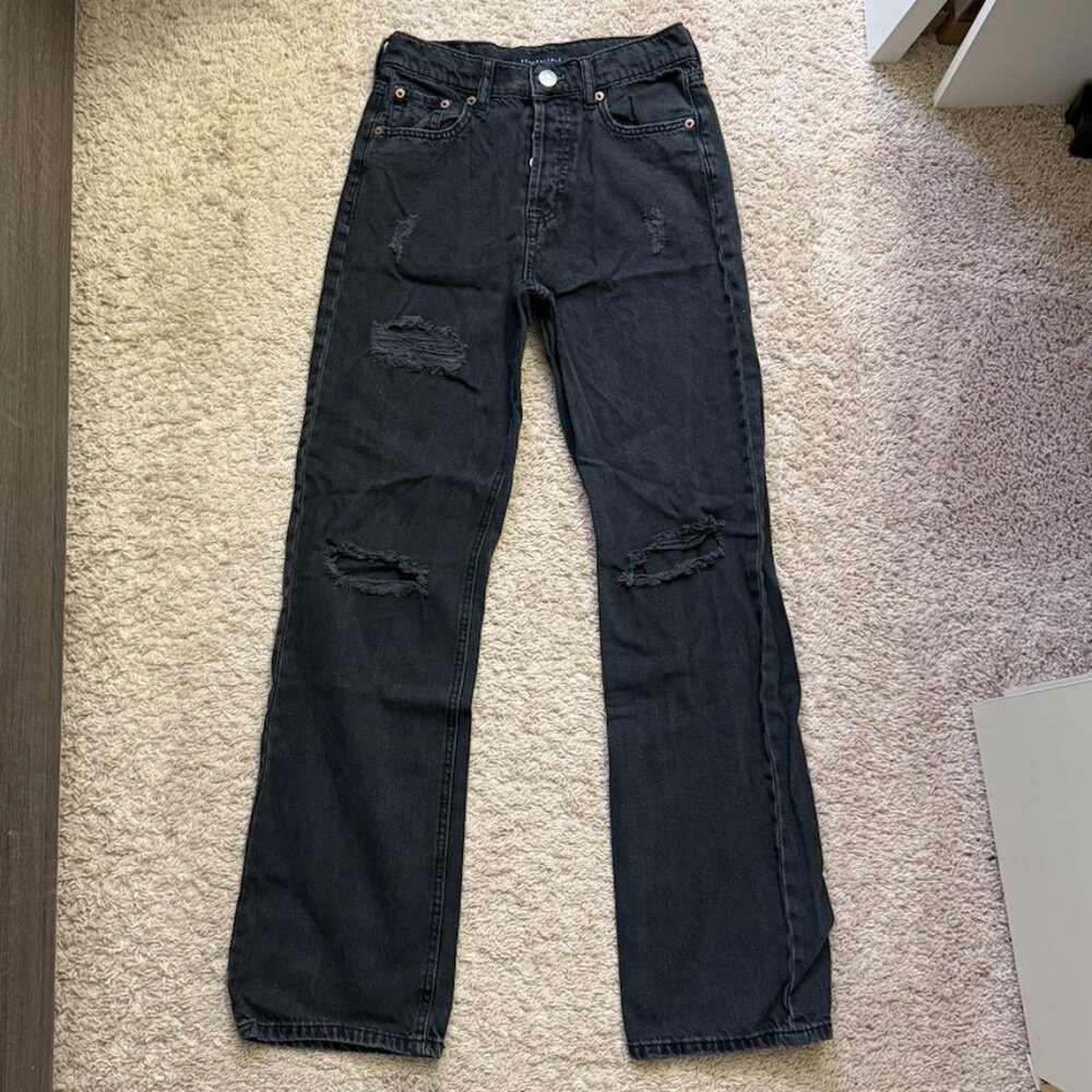 Aeropostale 90s Baggy Ripped Jeans